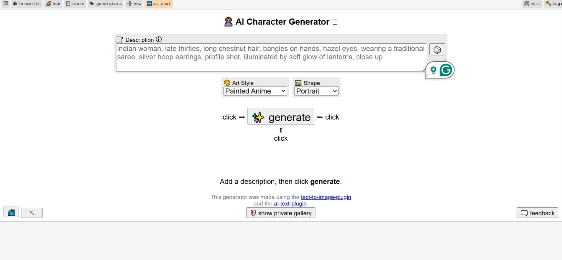 What Is Perchance AI Character Generator