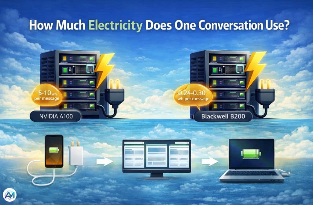 How Much Electricity Does One Character AI Conversation Use