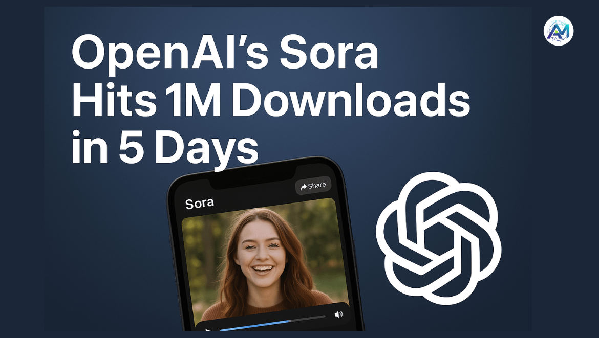 sora hits 1 million downloads in 5 days